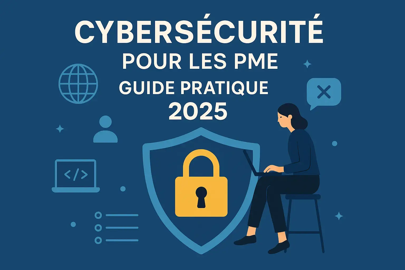 Cybersécurité PME : le guide complet, actionnable et conforme au RGPD