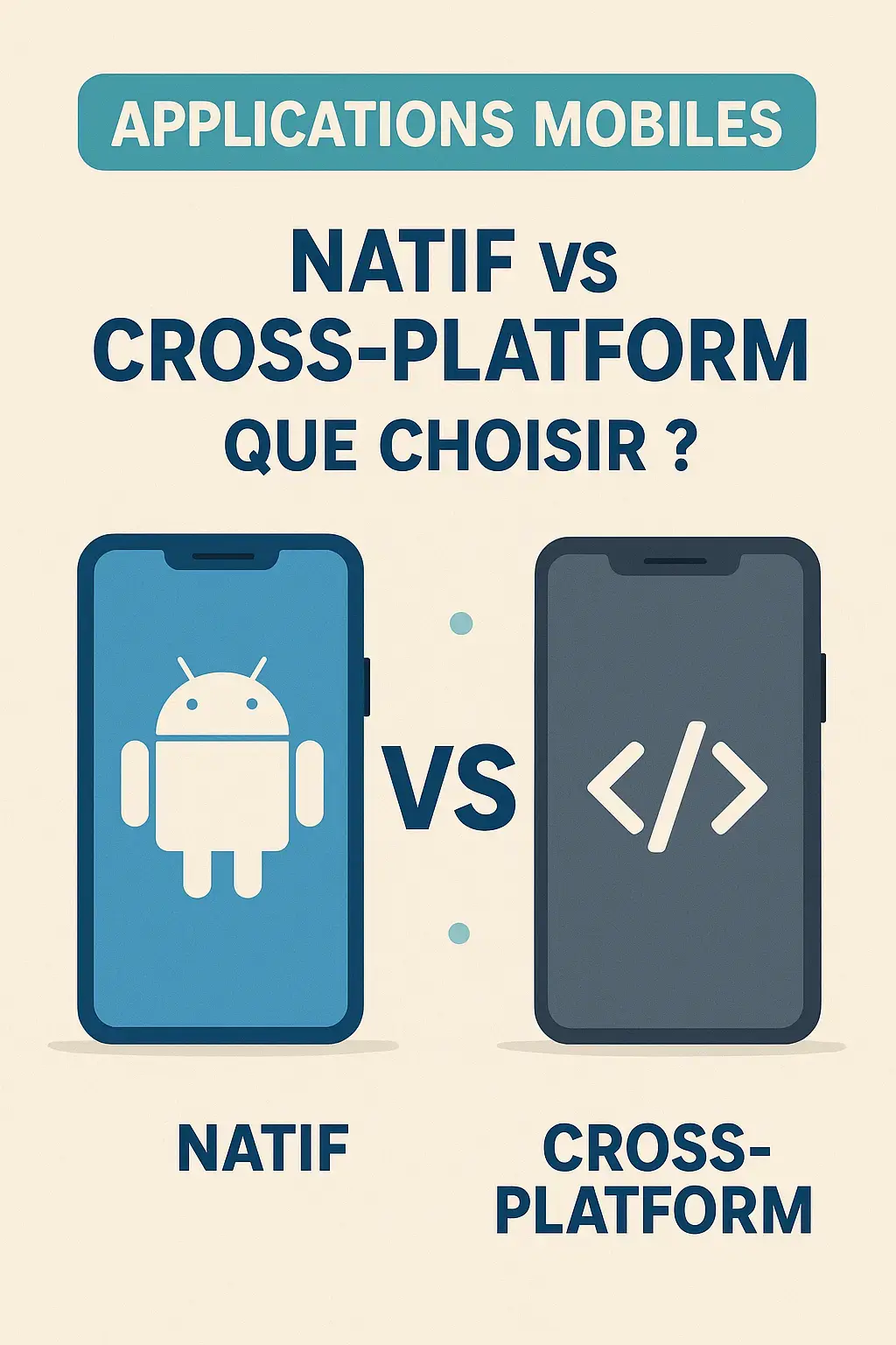 Applications mobiles : Natif vs Cross-platform — Que choisir ?