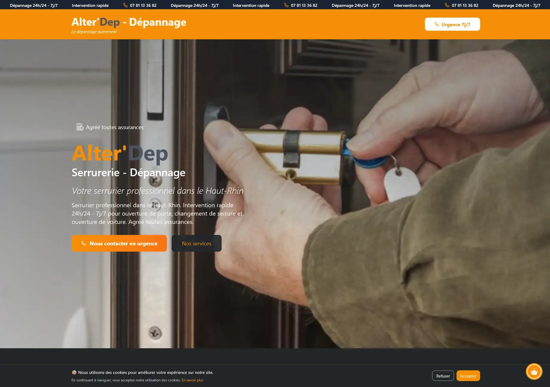 Serrurerie Dépannage Haut-Rhin - Serrurier d'Urgence